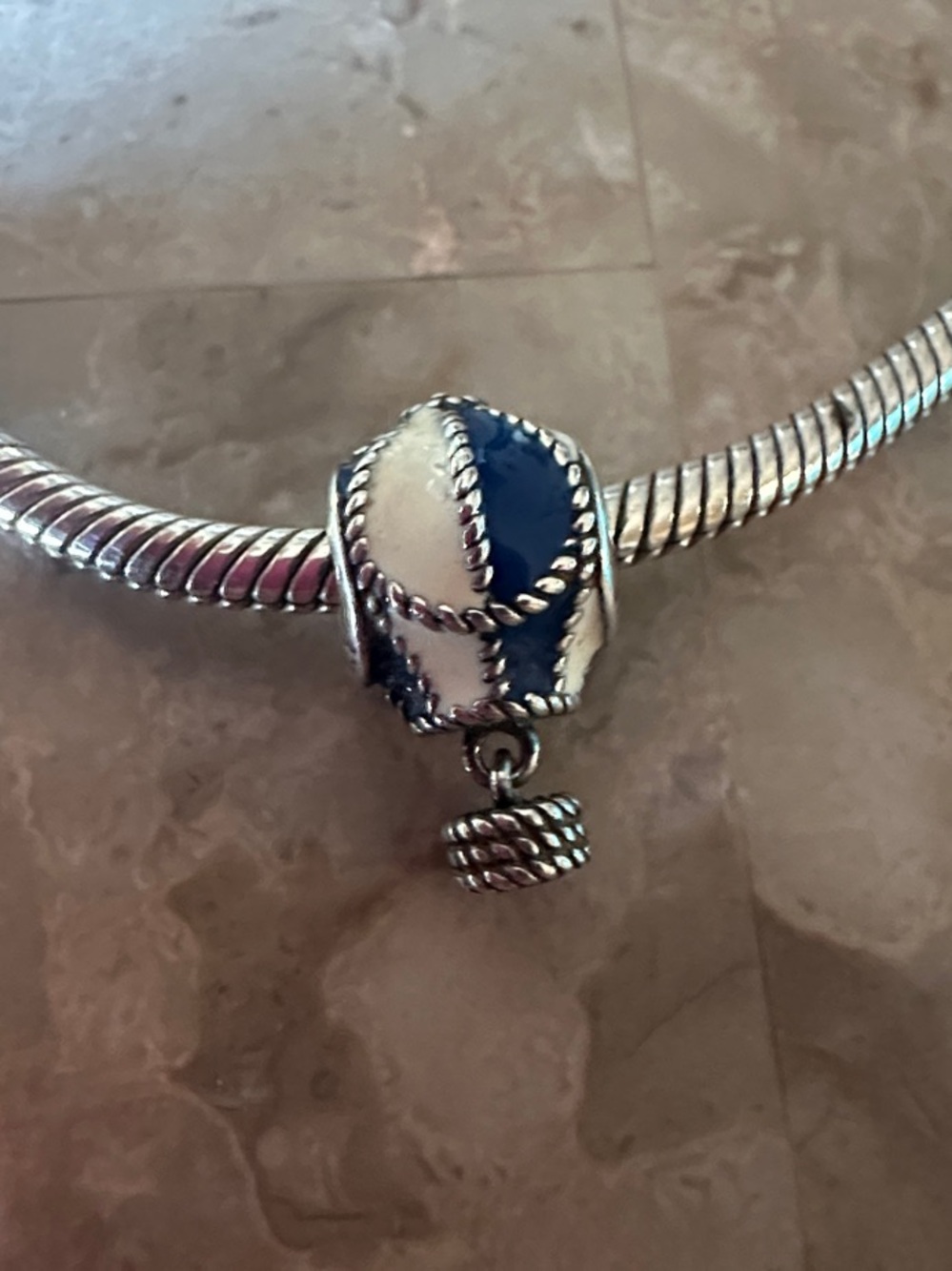 Pandora "Up and Away" Hot Air Balloon Charm (Item Number: 791145ENMX)